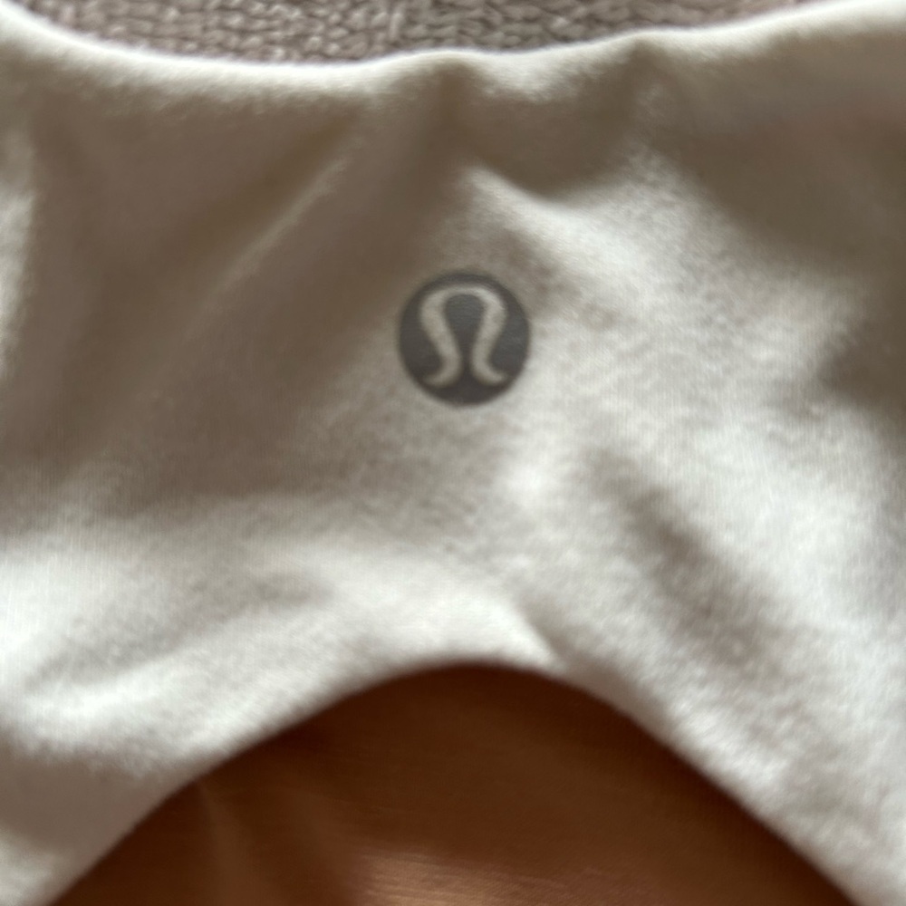 Lululemon Racerback Tank Top Yoga Athleisure Cream Beige Women’s Small - Picture 4 of 12